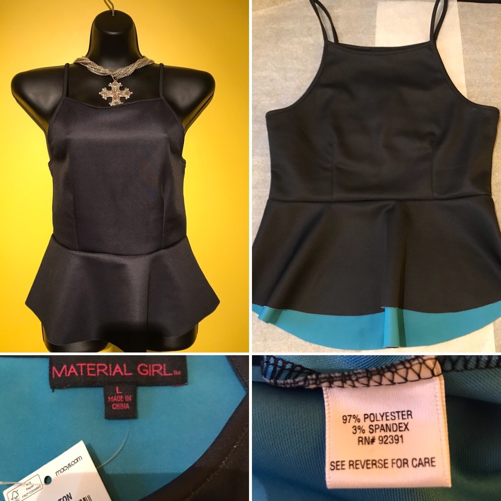 🔥NEW🔥 Gorgeous hi-low Peplum Top - Picture 3 of 5